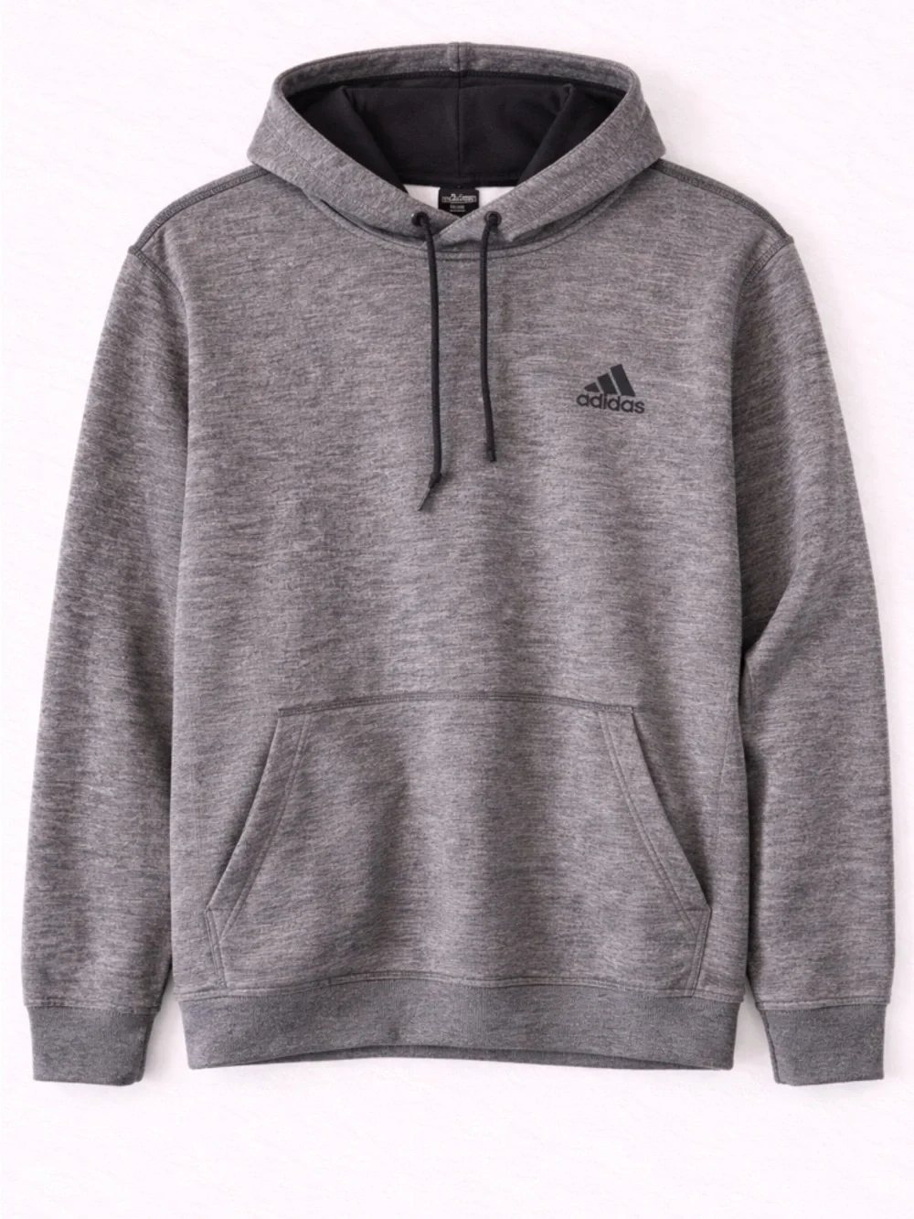 Adidas Hoodie Gray Pullover Athletic Sweatshirt Men’s Size M